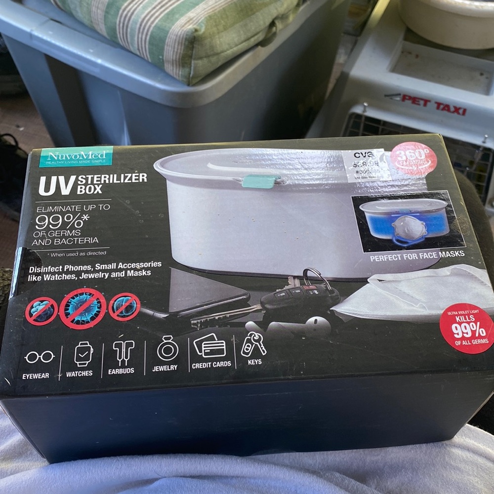 NuvoMed UV STERILIZER BOX